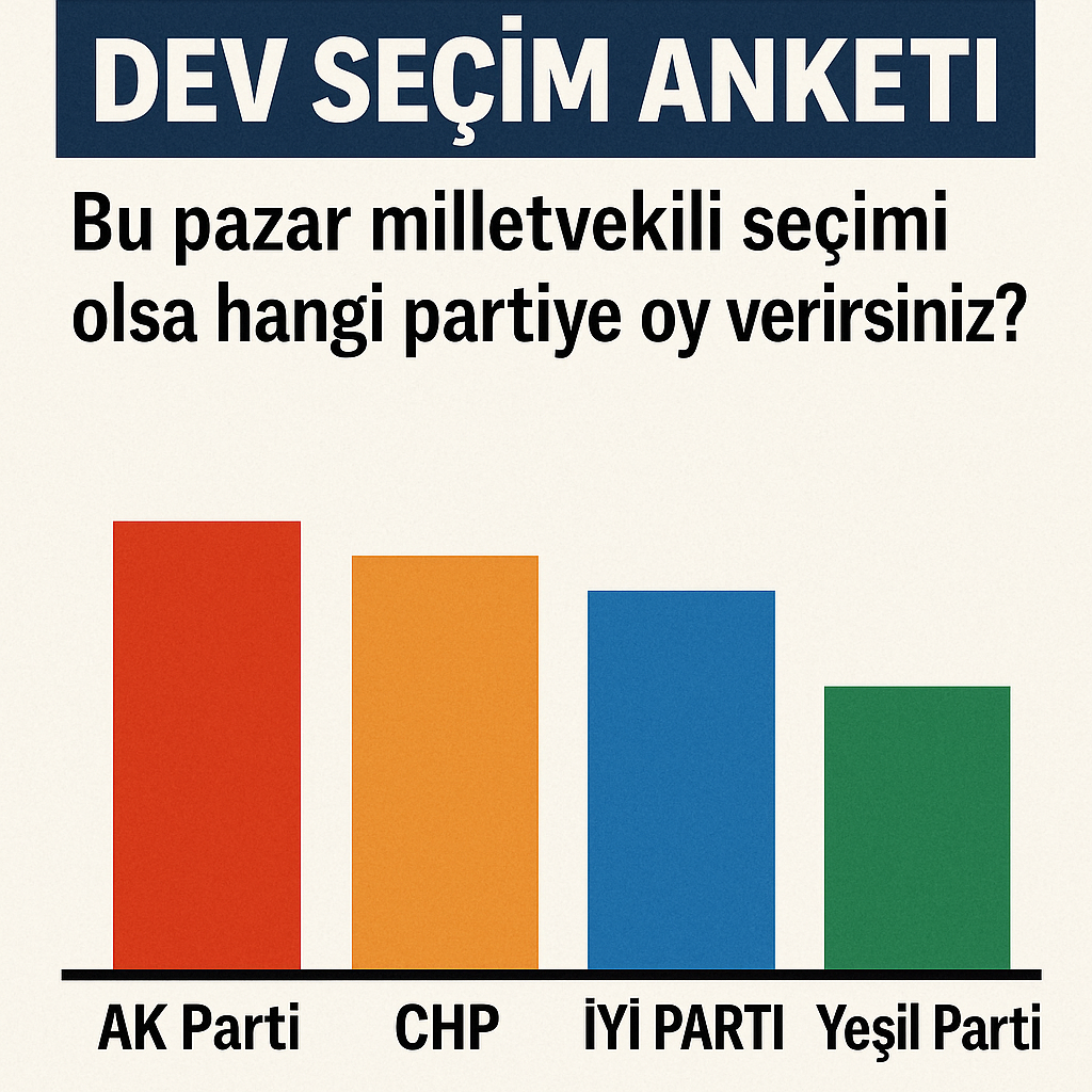 DEV SEÇİM ANKETİ 2025