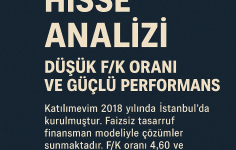 KTLEV – Katılımevim Tasarruf Finansman A.Ş. Hisse Analizi