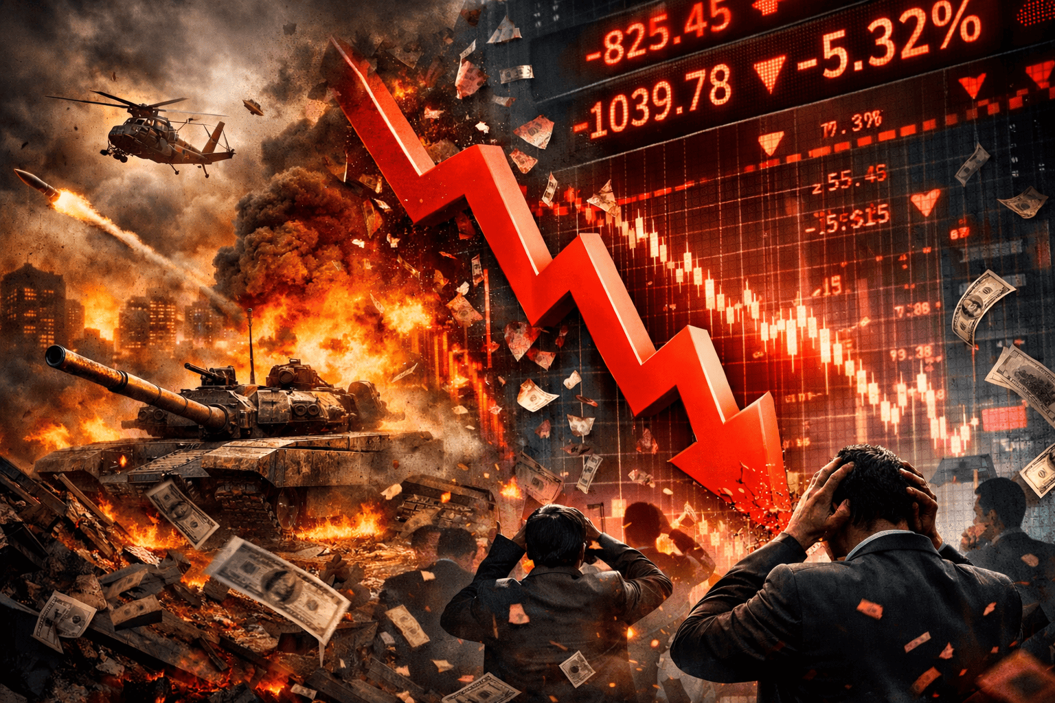 Savaşın Borsalara Etkisi: Küresel Piyasalar Neden Dalgalanıyor?